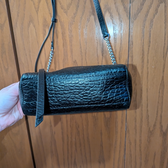 Rebecca Minkoff Black Textured Leather Tote - Picture 9 of 15